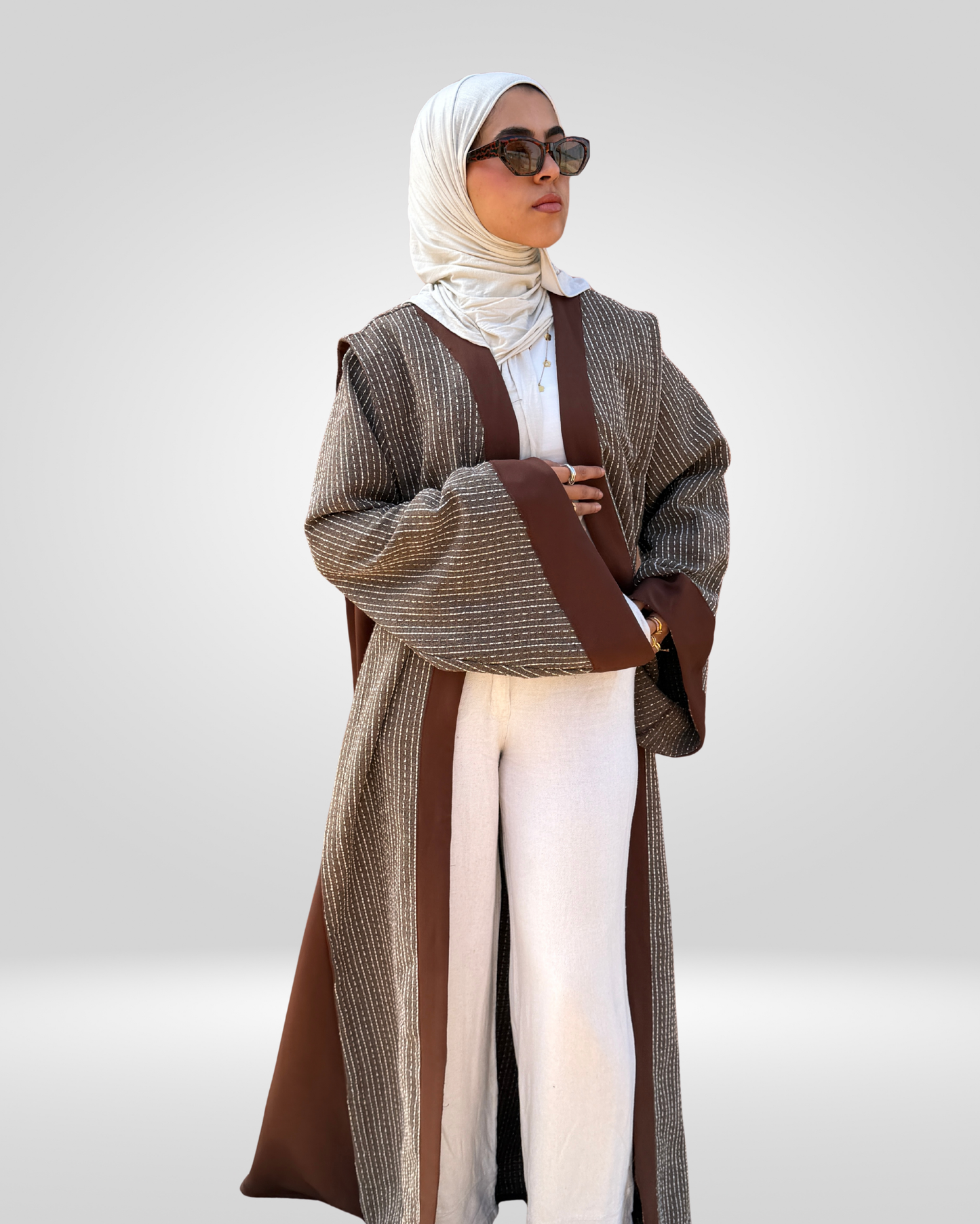 Double Veil Kaftan