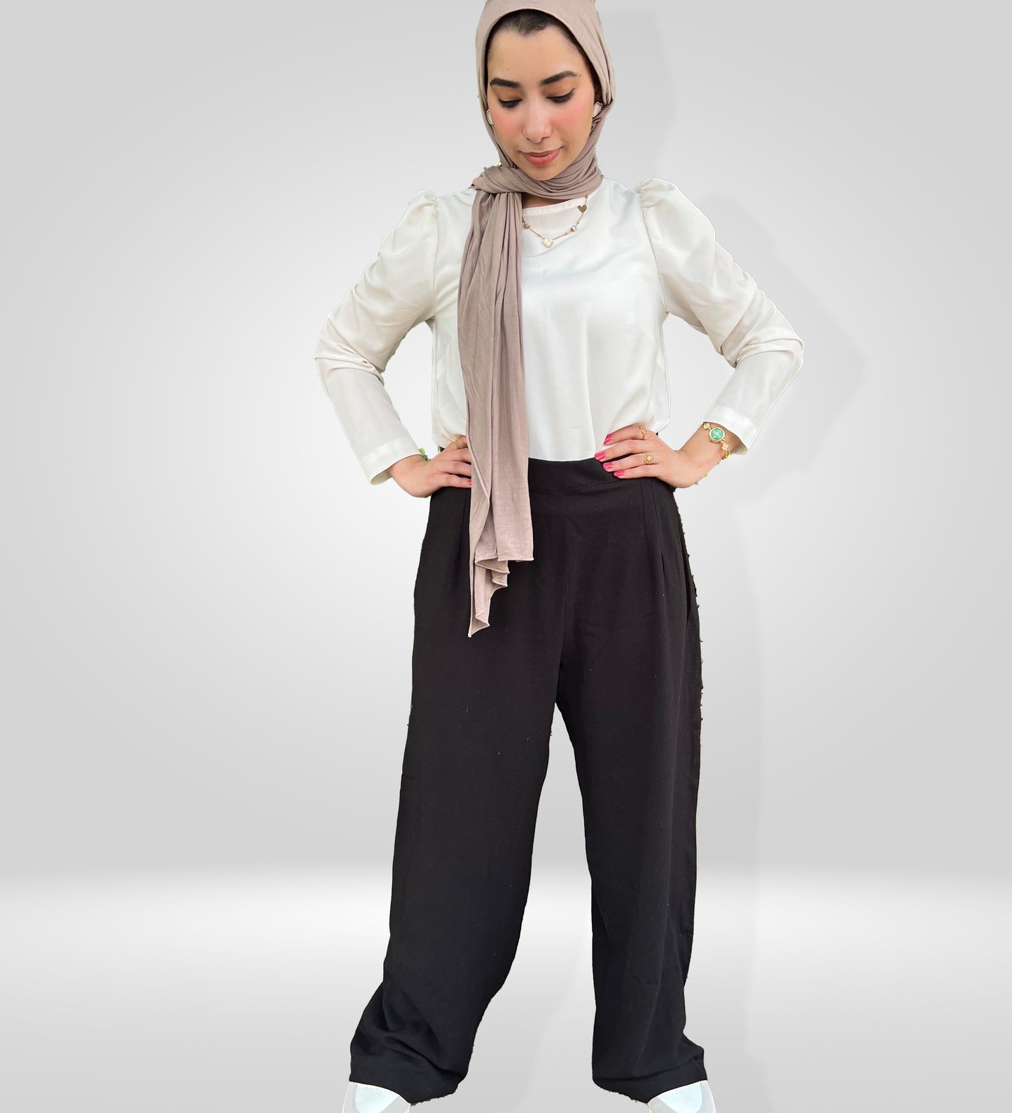 Wide Linen Pants