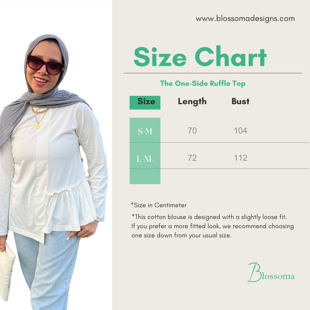 The One-Side Ruffle Top