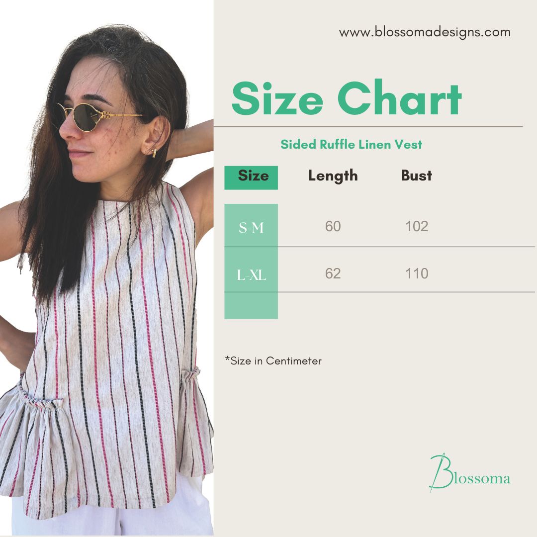 Sided Ruffle Vest