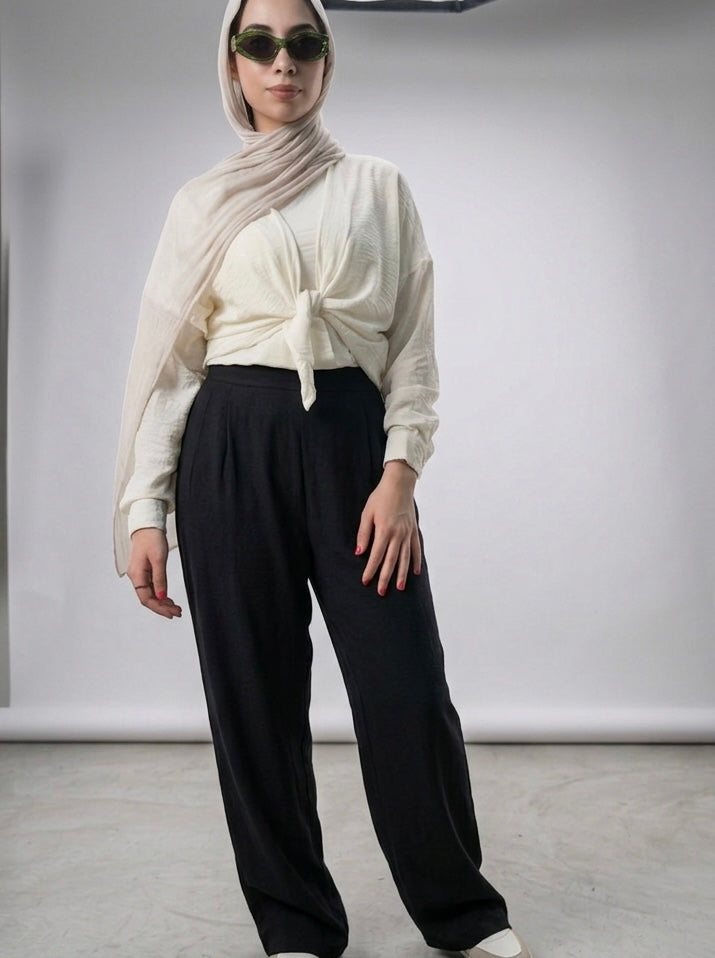 Wide Linen Pants