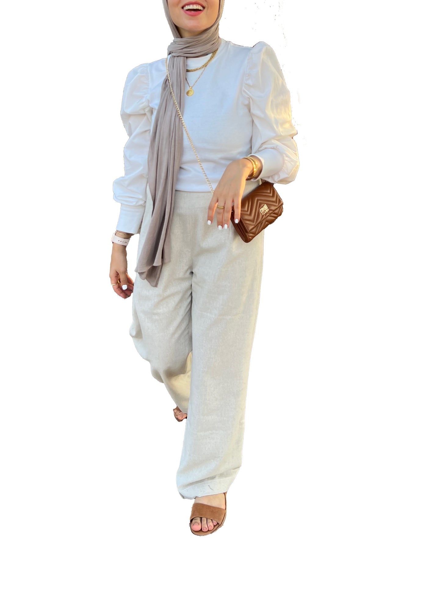 Wide Linen Pants