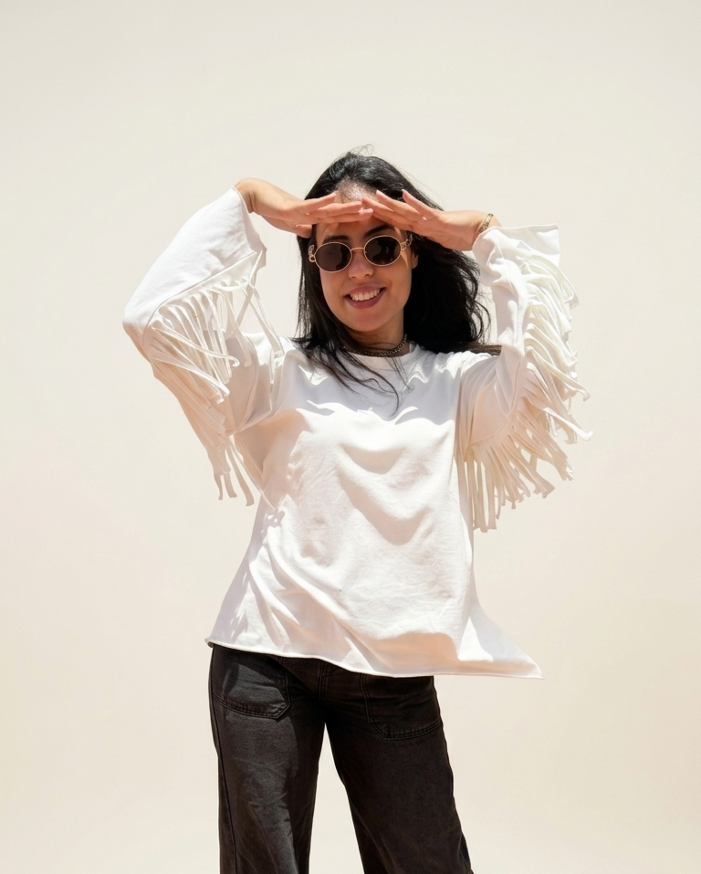 Fringe Line Top