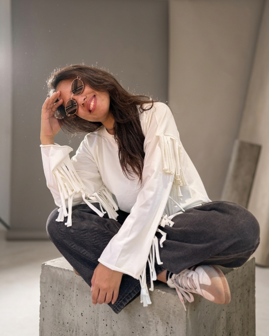 Fringe Line Top
