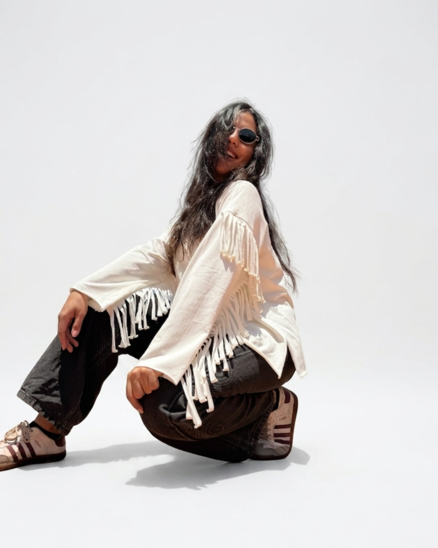 Fringe Line Top