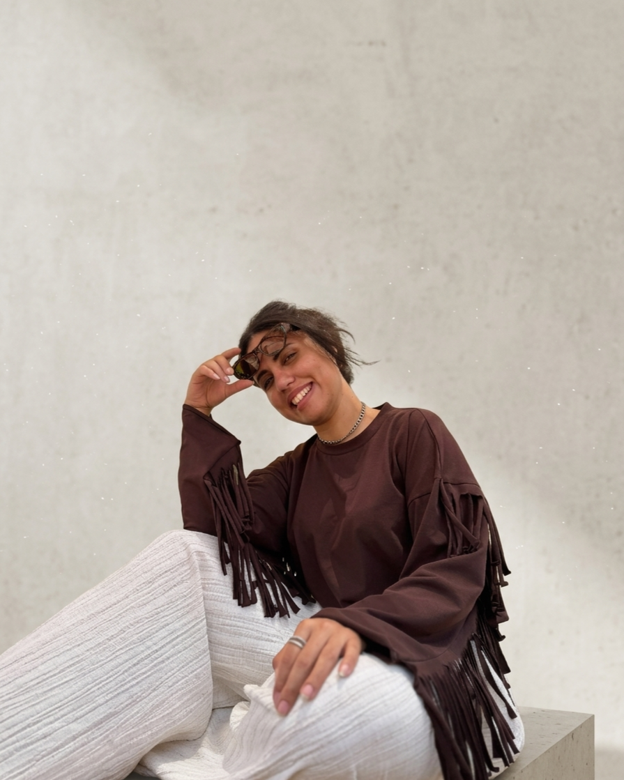 Fringe Line Top