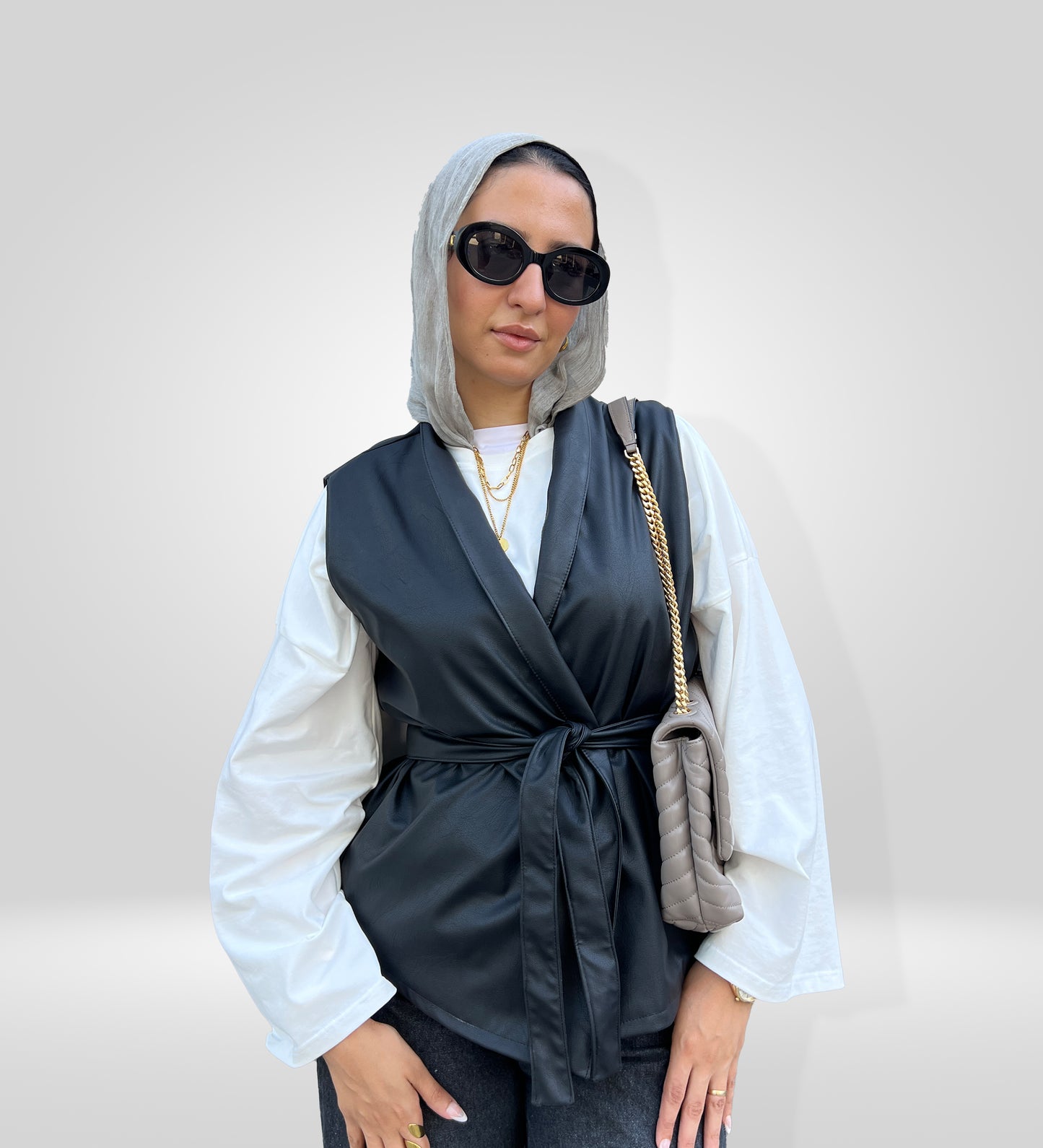 Signature Leather Vest