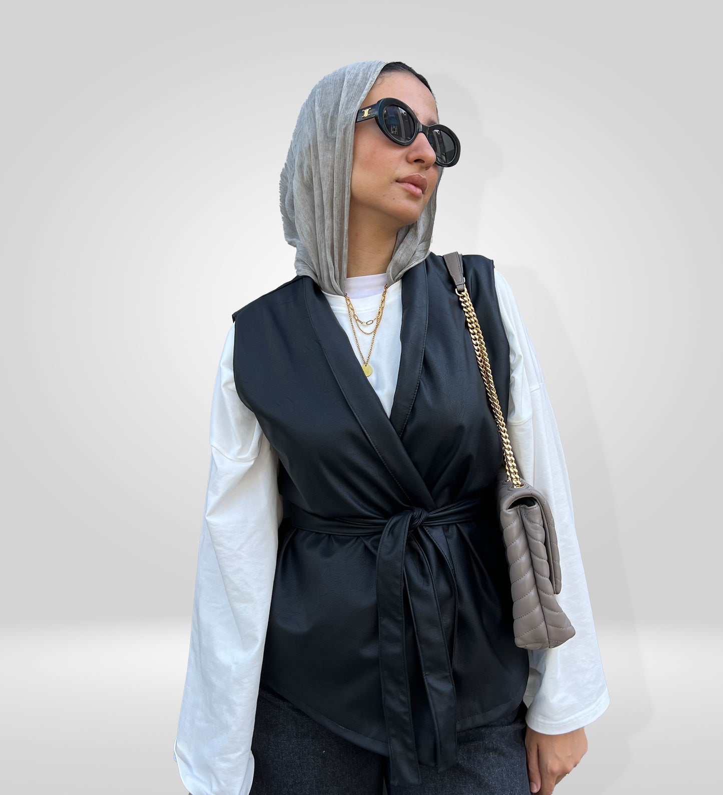 Signature Leather Vest