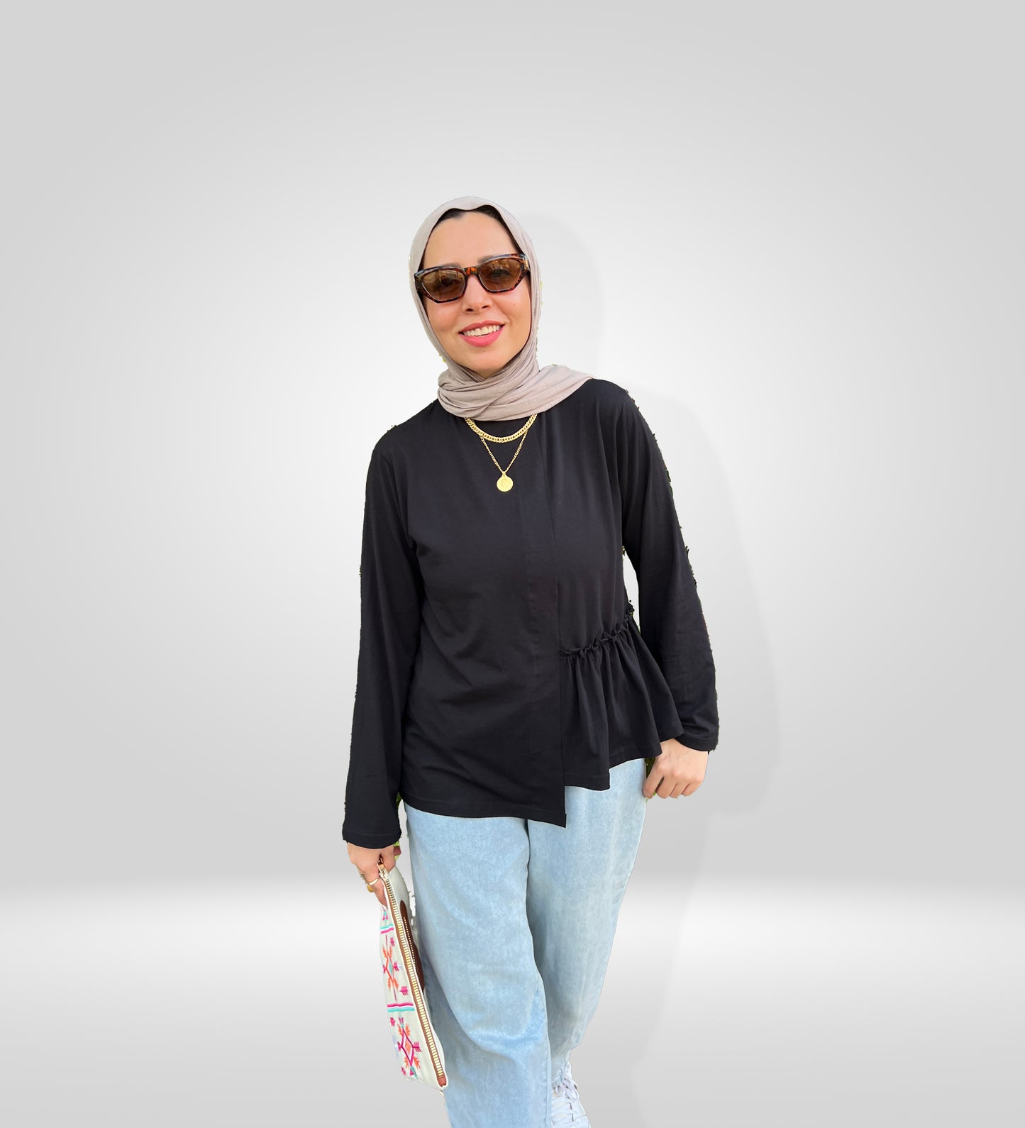 The One-Side Ruffle Top