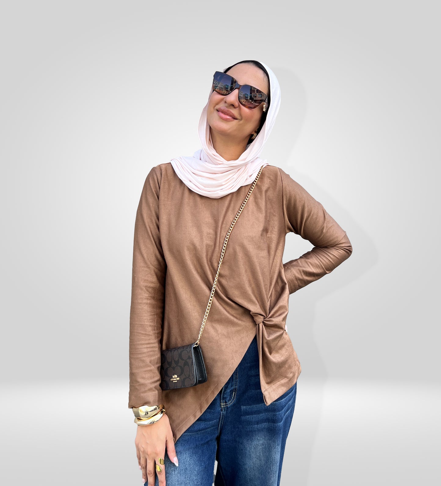 Twist-Front Asymmetric Top